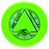 Green disc with 'Streamline Discs' branding and triangle design on a white background