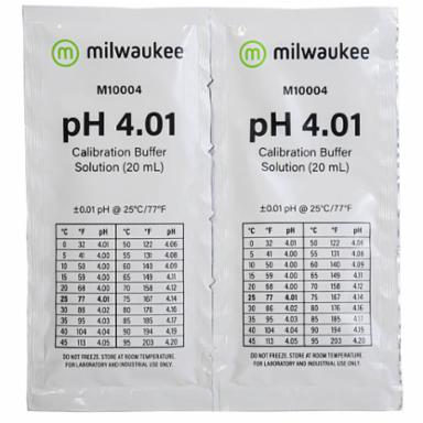 image of side by side packages of solution with writing and description charts on a white background