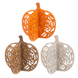 3D Laser Cut Pumpkin