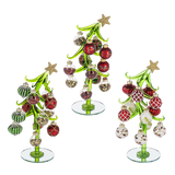 Glass Tree w/ bulbs