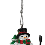Ornament - Red Sled w/ Tree