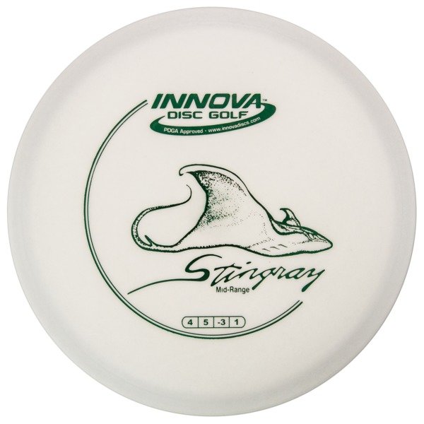 Innova Disc Golf Stingray disc on a white background