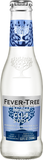 Fever-Tree Club Soda bottle with blue label on a white background