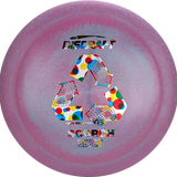 Pink Discraft Scorch disc golf disc on a white background