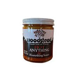 woodstead anything sauce jar on a white background